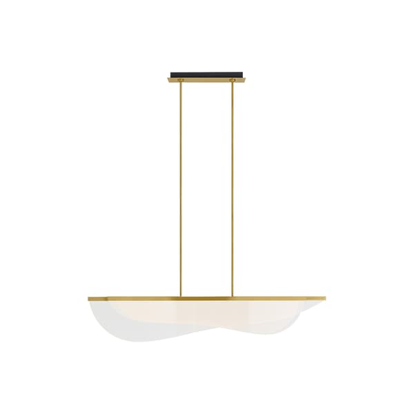 Nyra Pendant Brass, Pendant Light, Plated Brass - Andrew Martin
