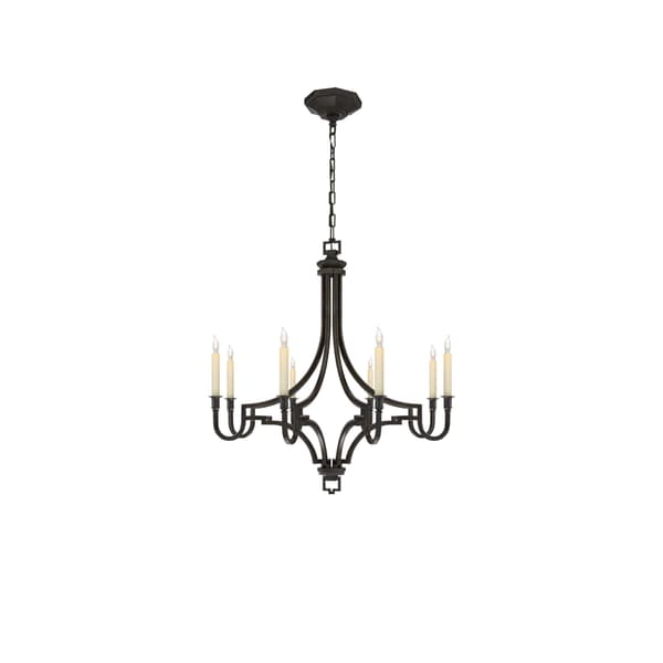 Mykonos Chandelier Iron, Aged Iron - Andrew Martin