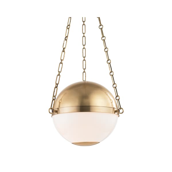 Sphere, Light, Medium, Brass - Andrew Martin