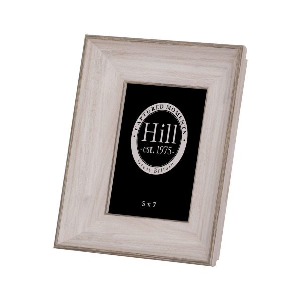 White Washed Wood Photo Frame 5X7 | Bed Sava