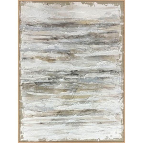 Breeze Hand Painted Canvas In Frame | Bed Sava