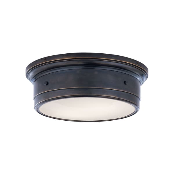Siena Flush Bronze, Ceiling Light, Large - Andrew Martin