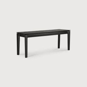 Ethnicraft Bok Black Oak Bench 166 x 35 x 46 cm | Bed Sava