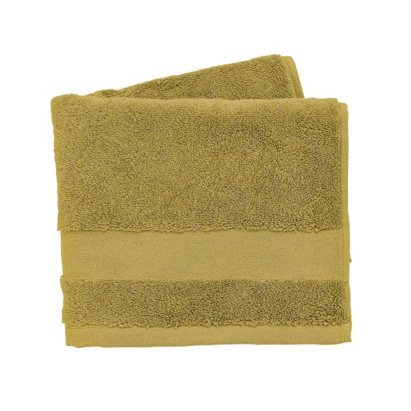 Bedeck of Belfast Luxuriously Soft Turkish Hand Towel Ochre | Bed Sava