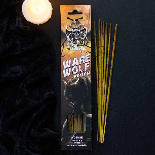 Werewolf Poison Incense Sticks with Holder | Bed Sava