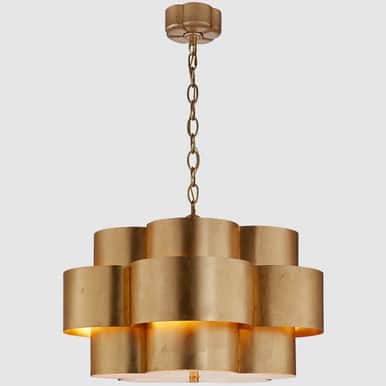 Visual Comfort Arabelle Gold Pendant Hanging Shade