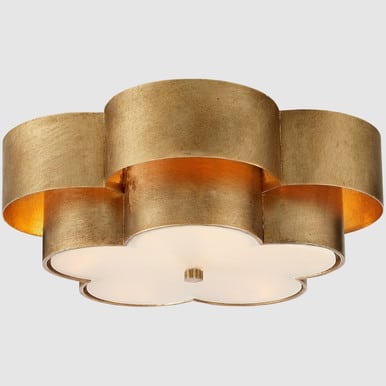Visual Comfort Arabelle Gold Large Flush Mount