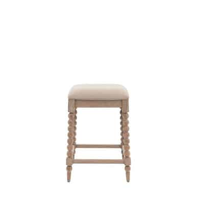 Gallery Direct Artisan Natural Oak Bar Stool 460x460x685