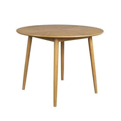 Oak Round Bistro Table - Basel