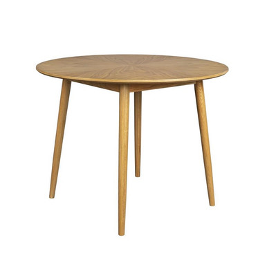 Oak Round Dining Table - Basel
