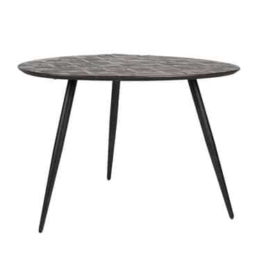 Recycled Teak Round Dining Table - Bern