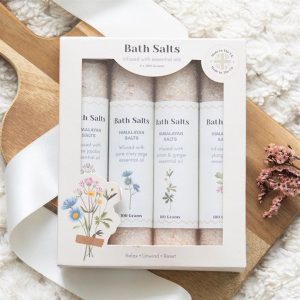 Floral Bath Salt Gift Set | Bed Sava