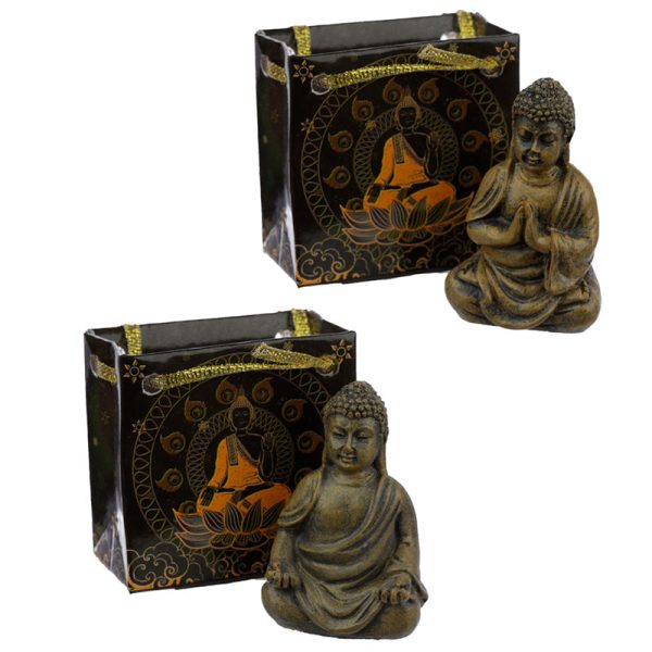Mini Thai Buddha Figurine in a Gift Bag | Bed Sava