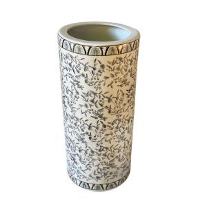 Blue And White Ditsy Print Umbrella Stand | Bed Sava