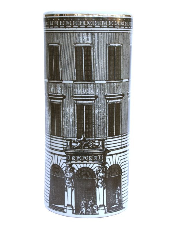 Ceramic Umbrella Stand Monochrome Building Design | Bed Sava