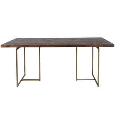 Brown Wooden Dining Table 180 cm - Class