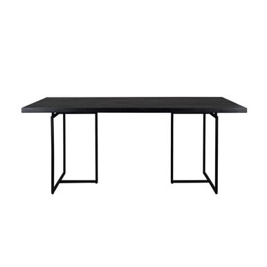 Black Wooden Dining Table 220 cm - Class