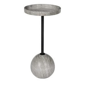 Marble Top Side Table  Grey | Bed Sava