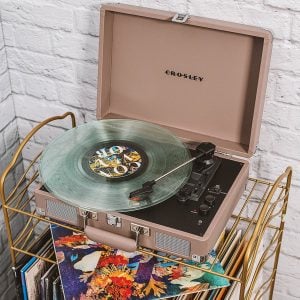 Crosley Cruiser Plus Deluxe Portable Turntable Purple Ash | Bed Sava