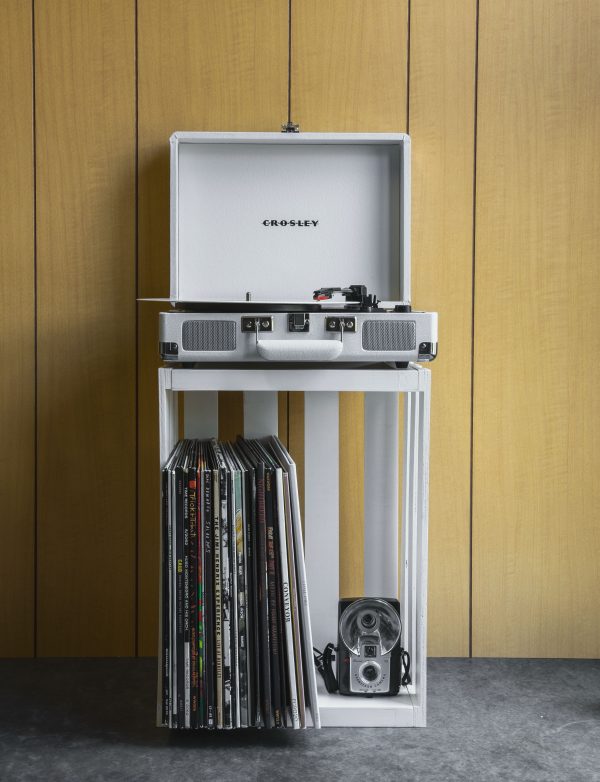 Crosley Cruiser Plus Portable Turntable White Sand | Bed Sava