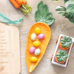 Carrot Shaped Serving Dish | Bed Sava