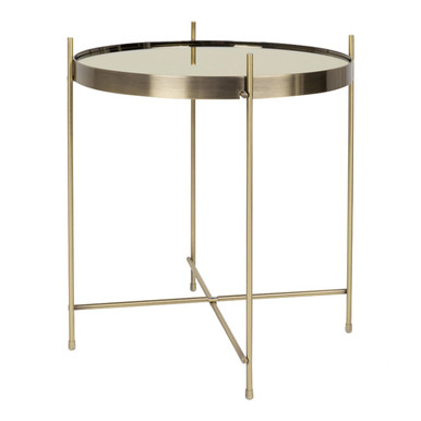 Gold Side Table - Cupid