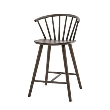 Gallery Direct Craft Oak Barstool Mocha 530x520x950