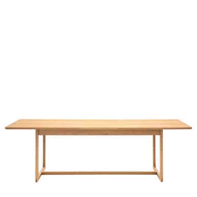 Gallery Direct Craft Natural Oak Ext Dining Table 2000/ 2500x950x750