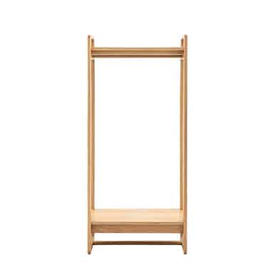 Gallery Direct Craft Natural Oak Open Wardrobe Natural 800x500x1750
