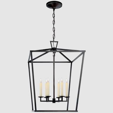 Visual Comfort Darlana Large Lantern by Chapman & Myers