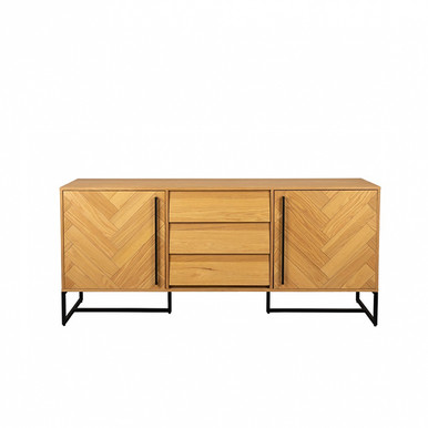 Light Wooden Sideboard 180 cm - Class