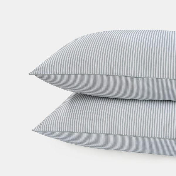 300 Thread Count Pair 2 pillowcases of Celeste Pillowcases Standard 50x75cm  Celeste | Bed Sava