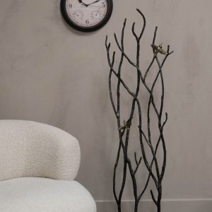 Decorative Screen Sculpture with Branches and Birds | Bed Sava