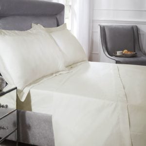 200 Thread Count Luxury Egyptian Cotton Flat Sheet | Bed Sava