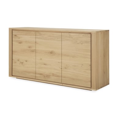 Ethnicraft Oak Sideboard Shadow 3 Door 156 cm