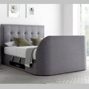 Kaydian Fal TV Bed king 5ft 150×200 cm slate | Bed Sava