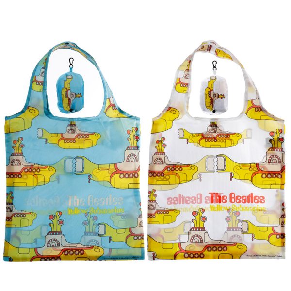 Handy Foldable Shopping Bag  The Beatles Yellow Submarine | Bed Sava