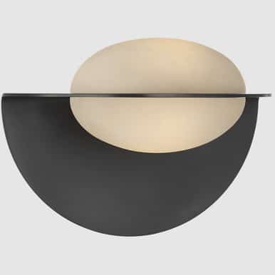 Visual Comfort Fosse 9" Invertable Oval Sconce by Kelly Wearstler