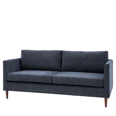 Gallery Direct Gateford Charcoal Fabric 3‐Seater Sofa – Modern