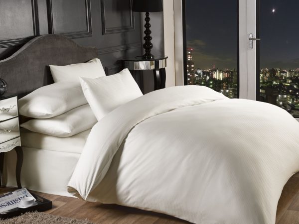 Grosvenor  1000 Thread Count Pin Stripe Fitted Sheet | Bed Sava
