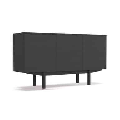 Skovby 304 Sideboard black oak lacquer