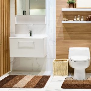 Halo  Tonal Stripe 2pc Bath set | Bed Sava