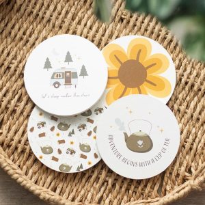 Home on the Road Camping Coaster Set | Bed Sava
