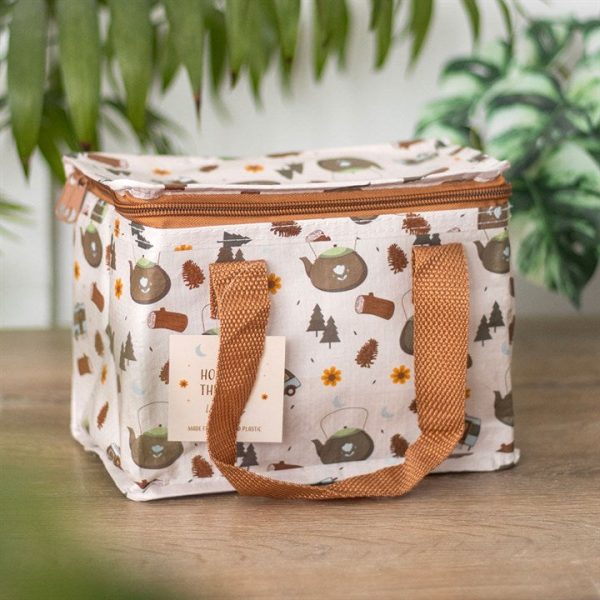 Home on the Road Camping Print Lunch Bag | Bed Sava