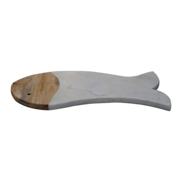Marble Fish Chopping Board | Bed Sava