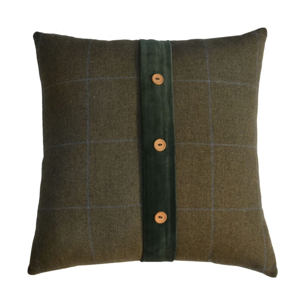 2 Quinn Half Pewter Cushions | Bed Sava
