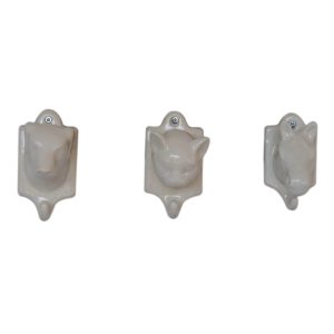 Assorted Animal Wall Hooks Set of 3 | Bed Sava
