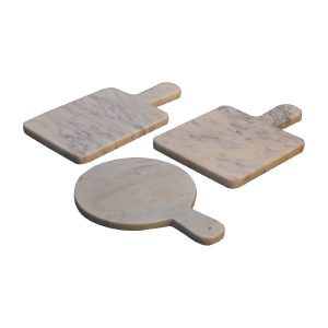White Marble Chopping Board Set | Bed Sava