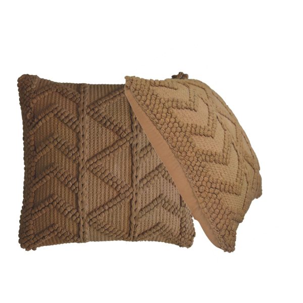 Alda Cushion Set of 2  Coffee | Bed Sava