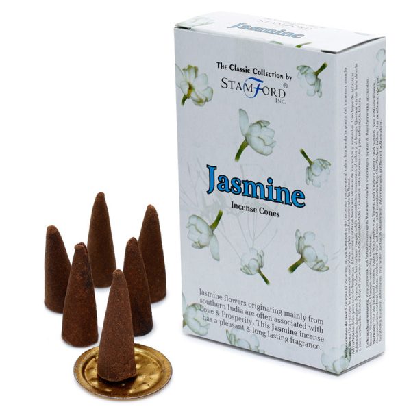 Stamford Hex Incense Cones  Jasmine | Bed Sava